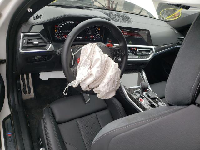 WBS33AY03NFM36952 - 2022 BMW M3 COMPETI WHITE photo 8