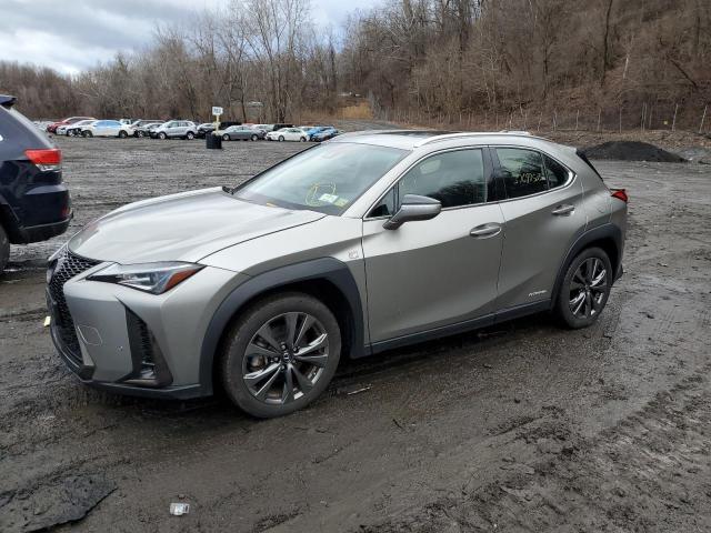 JTHR9JBH6M2037536 - 2021 LEXUS UX 250H SILVER photo 1