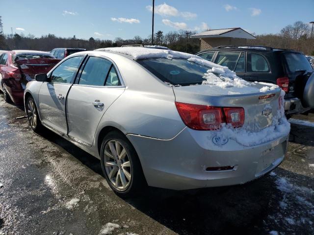 1G11H5SA7DF260598 - 2013 CHEVROLET MALIBU ვერცხლისფერი ფოტო 2