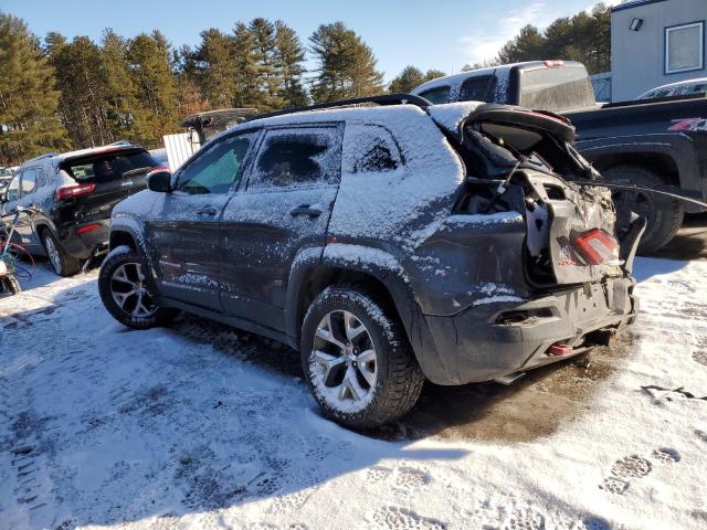 1C4PJMBS2EW138922 - 2014 JEEP CHEROKEE T GRAY photo 2