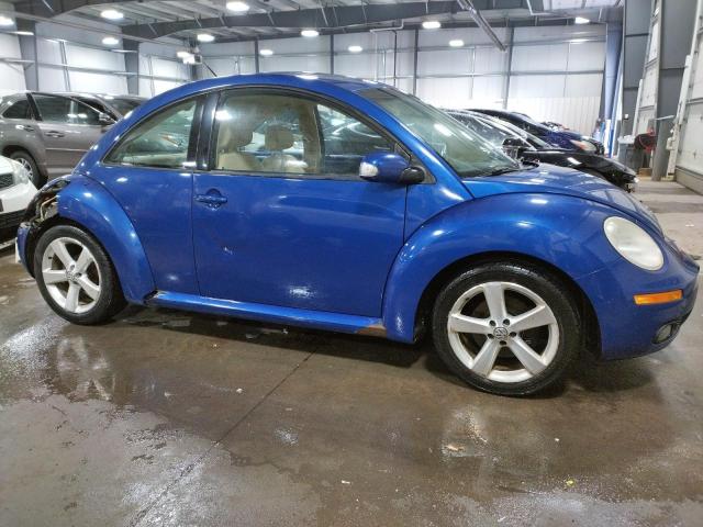 3VWSW31C97M509879 - 2007 VOLKSWAGEN NEW BEETLE BLUE photo 4