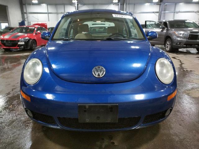 3VWSW31C97M509879 - 2007 VOLKSWAGEN NEW BEETLE BLUE photo 5
