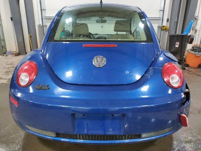 3VWSW31C97M509879 - 2007 VOLKSWAGEN NEW BEETLE BLUE photo 6