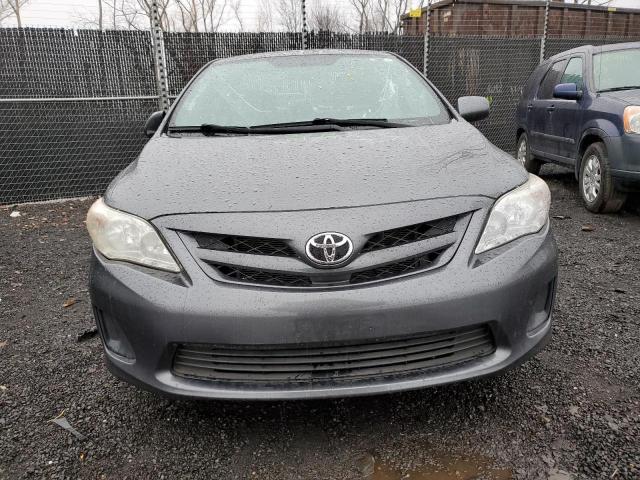 2T1BU4EE6CC789063 - 2012 TOYOTA COROLLA BA GRAY photo 5