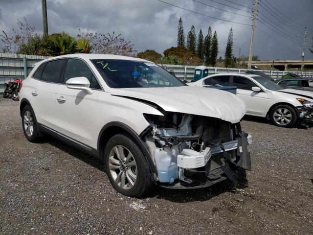 2LMPJ6JR7HBL28490 - 2017 LINCOLN MKX PREMIE WHITE photo 1