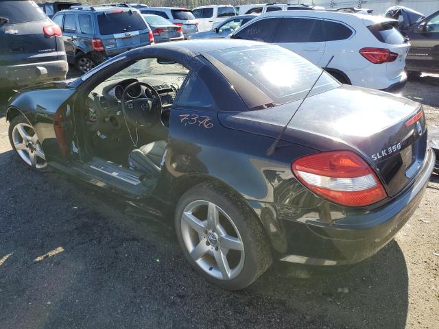 WDBWK56F45F027038 - 2005 MERCEDES-BENZ SLK 350 BLACK photo 2