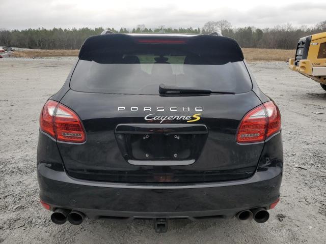 WP1AE2A29BLA91867 - 2011 PORSCHE CAYENNE S BLACK photo 6