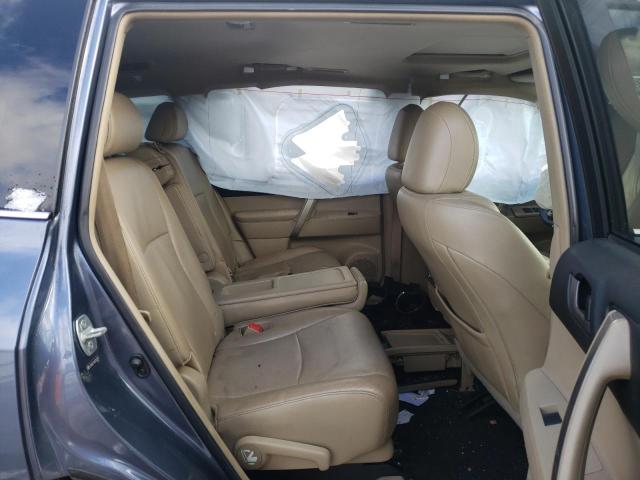 5TDBK3EH4DS203320 - 2013 TOYOTA HIGHLANDER Көк фото 11