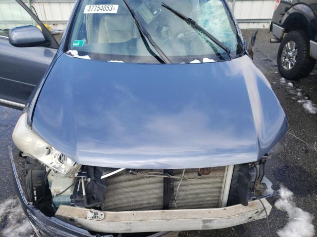 5TDBK3EH4DS203320 - 2013 TOYOTA HIGHLANDER Көк фото 12