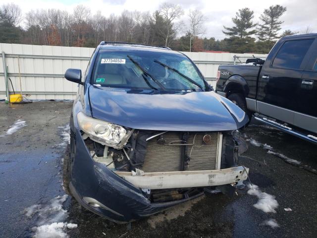 5TDBK3EH4DS203320 - 2013 TOYOTA HIGHLANDER Көк фото 5