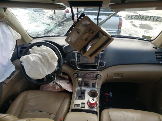 5TDBK3EH4DS203320 - 2013 TOYOTA HIGHLANDER Көк фото 8