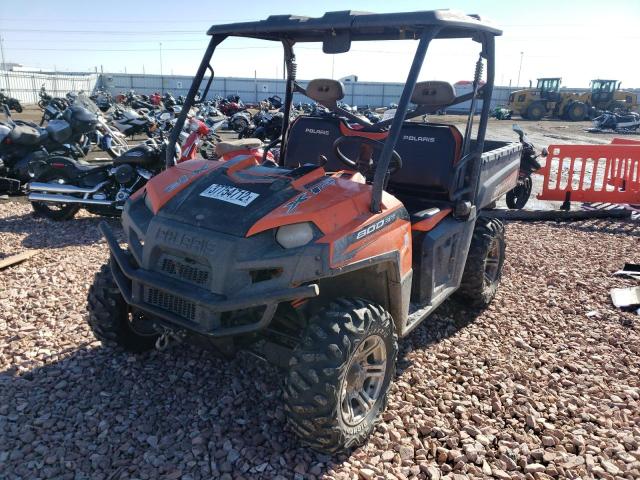 4XATH7EA3C4715097 - 2012 POLARIS RANGER 800 ORANGE photo 2