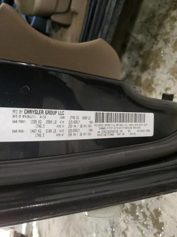 2C4RC1BG2ER367395 - 2014 CHRYSLER TOWN & COU ლურჯი ფოტო 13