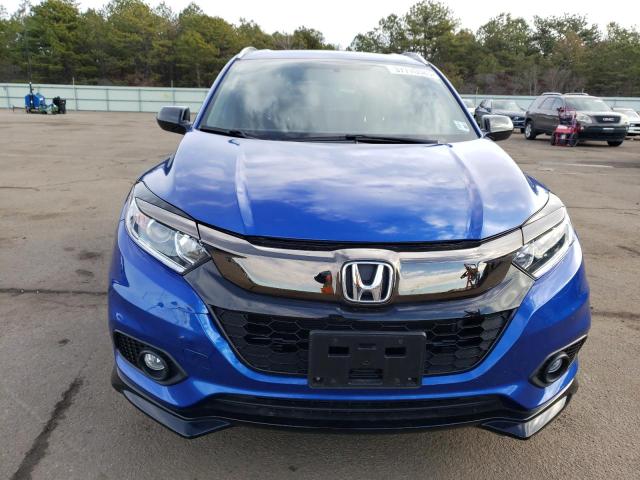 3CZRU6H16MM711744 - 2021 HONDA HR-V SPORT BLUE photo 5