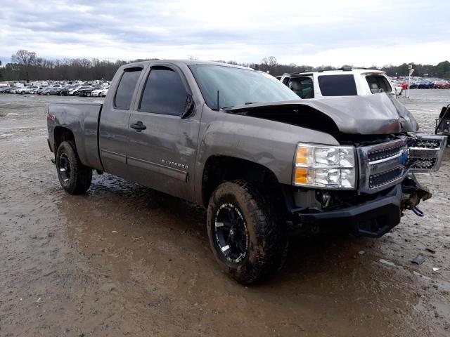 1GCRKSE75CZ210810 - 2012 CHEVROLET SILVERADO GRAY photo 4