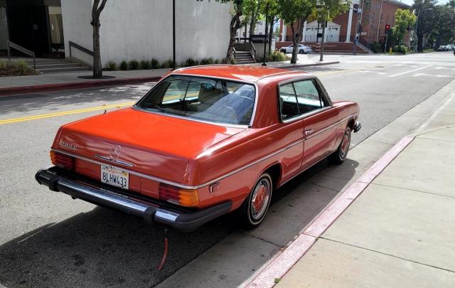 11407312107460 - 1976 MERCEDES-BENZ 280C ORANGE photo 4