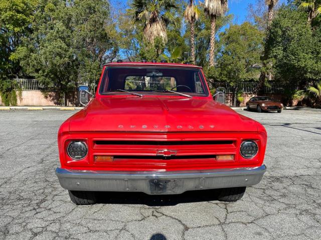 CE247Z119217 - 1967 CHEVROLET C20 RED photo 11