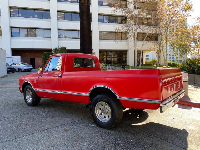 CE247Z119217 - 1967 CHEVROLET C20 RED photo 3