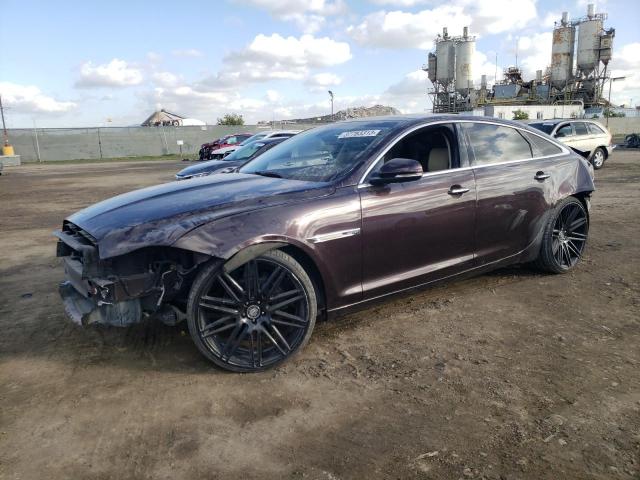 SAJWA2GB9BLV21053 - 2011 JAGUAR XJL MAROON photo 1