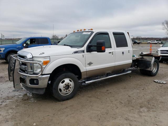 1FT8W3DT9BEC67957 - 2011 FORD F350 SUPER WHITE photo 1