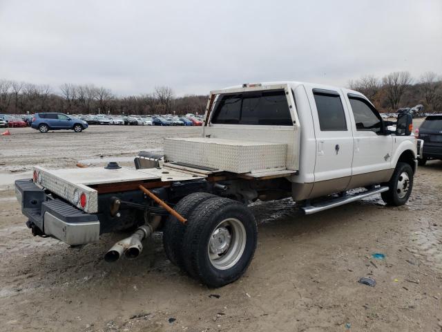 1FT8W3DT9BEC67957 - 2011 FORD F350 SUPER WHITE photo 3