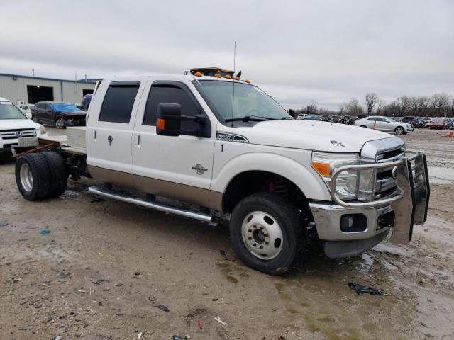 1FT8W3DT9BEC67957 - 2011 FORD F350 SUPER WHITE photo 4