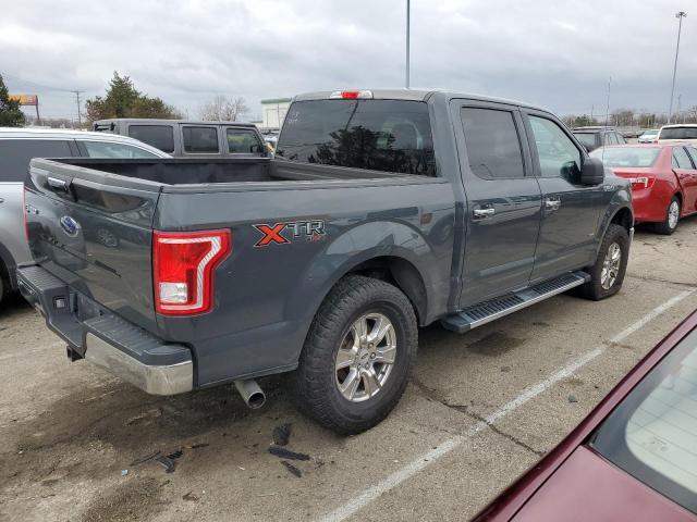 1FTEW1EP7HFB70414 - 2017 FORD F150 SUPER GRAY photo 3