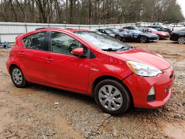 JTDKDTB37E1570021 - 2014 TOYOTA PRIUS C RED photo 4