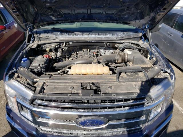 1FTFW1E46KKD73352 - 2019 FORD F150 SUPER BLUE photo 11