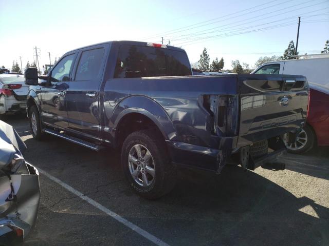 1FTFW1E46KKD73352 - 2019 FORD F150 SUPER BLUE photo 2