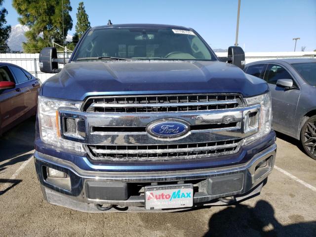 1FTFW1E46KKD73352 - 2019 FORD F150 SUPER BLUE photo 5