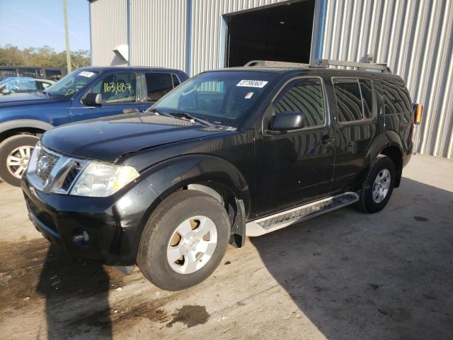 5N1AR18U89C604765 - 2009 NISSAN PATHFINDER BLACK photo 1