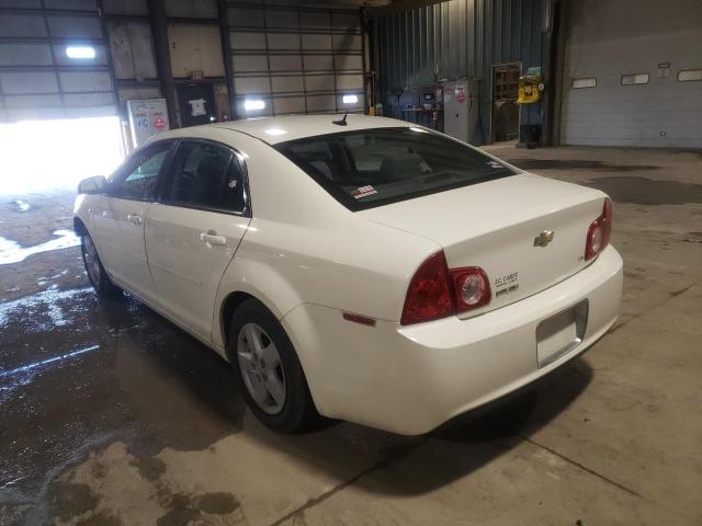 1G1ZG57B184208036 - 2008 CHEVROLET MALIBU LS WHITE photo 3