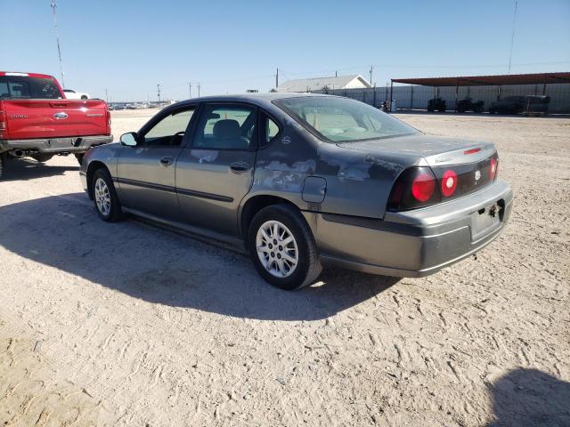 2G1WF52E659181187 - 2005 CHEVROLET IMPALA GREEN photo 2