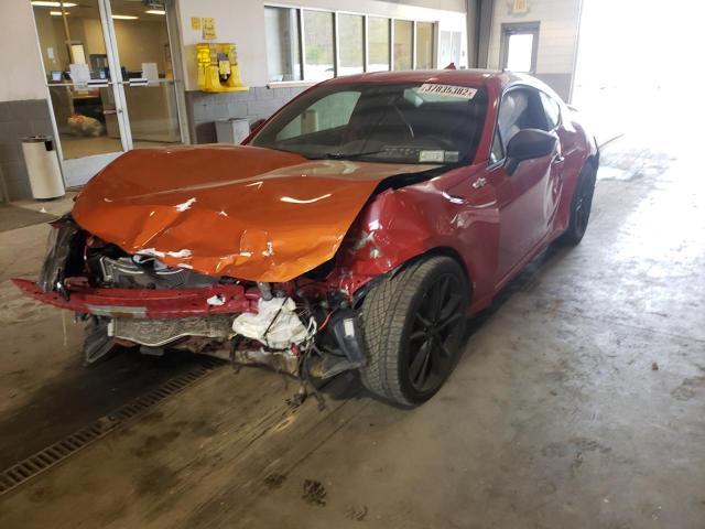 JF1ZNAA18D2700807 - 2013 TOYOTA SCION FR-S RED photo 2
