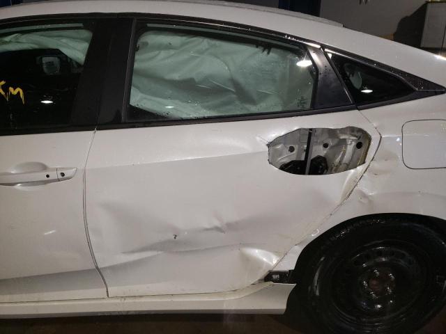 2HGFC2F84LH009876 - 2020 HONDA CIVIC SPOR WHITE photo 9