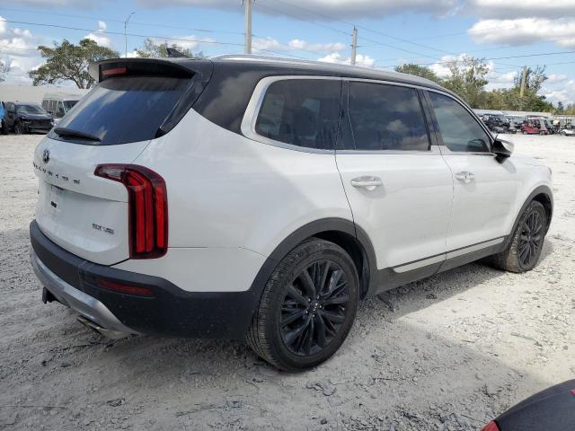 5XYP5DHCXLG011348 - 2020 KIA TELLURIDE WHITE photo 3