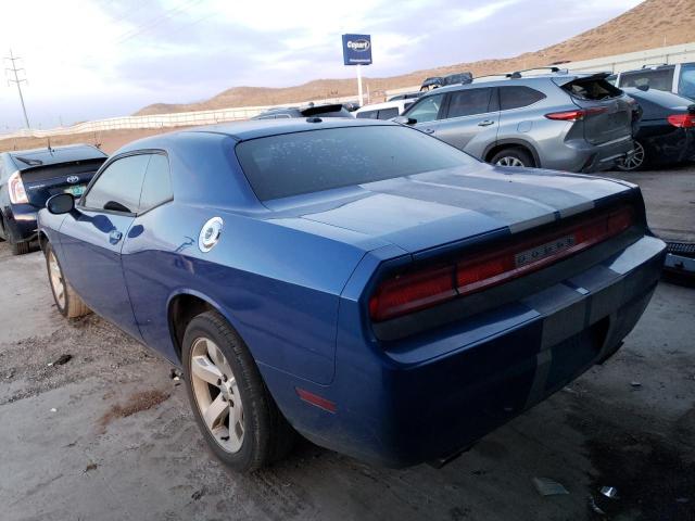 2C3CDYAG6CH238905 - 2012 DODGE CHALLENGER BLUE photo 2