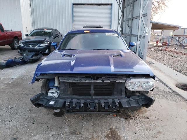 2C3CDYAG6CH238905 - 2012 DODGE CHALLENGER BLUE photo 5