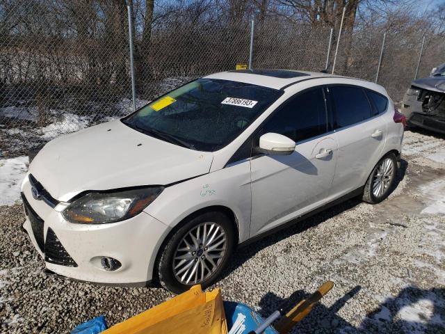 1FADP3N20EL129134 - 2014 FORD FOCUS TITA WHITE photo 1