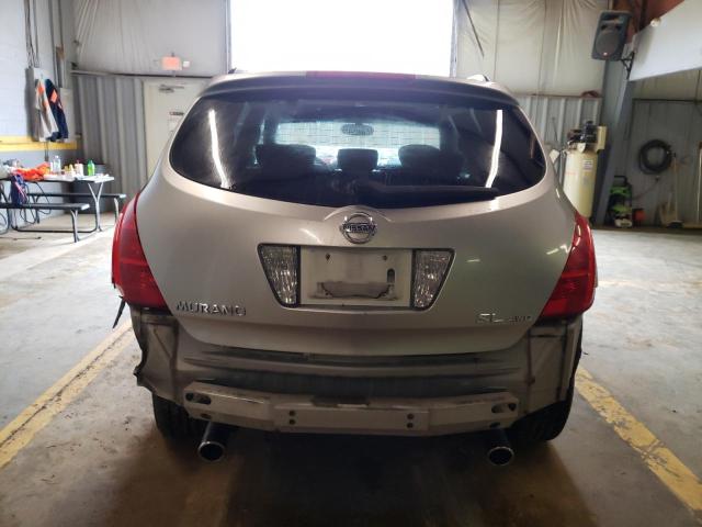 JN8AZ08WX3W218486 - 2003 NISSAN MURANO SL SILVER photo 6