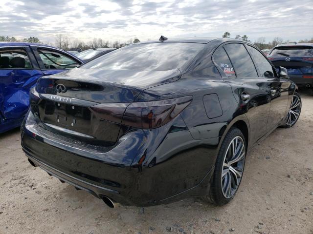 JN1EV7AR3KM591808 - 2019 INFINITI Q50 LUXE BLACK photo 4