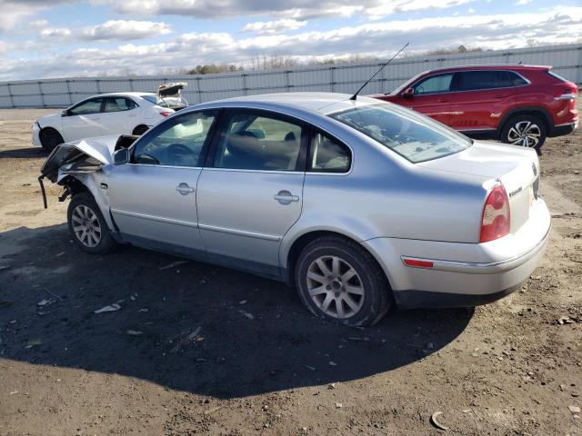 WVWPD63B92P361207 - 2002 VOLKSWAGEN PASSAT GLS SILVER photo 2