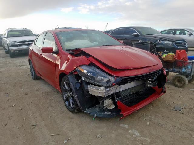 1C3CDFFA4GD821503 - 2016 DODGE DART SXT S RED photo 1