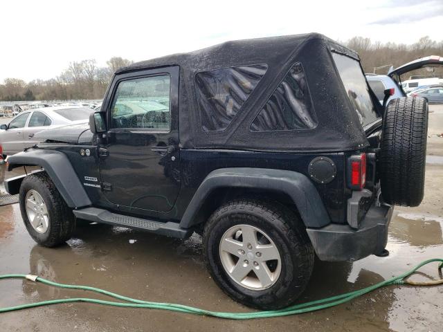 1C4AJWAG5DL523969 - 2013 JEEP WRANGLER S BLACK photo 2