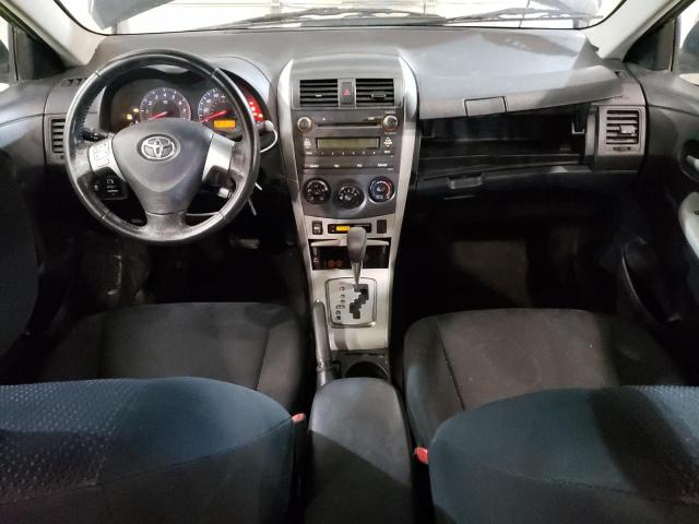 2T1BU4EE7AC456223 - 2010 TOYOTA COROLLA BA BLACK photo 8