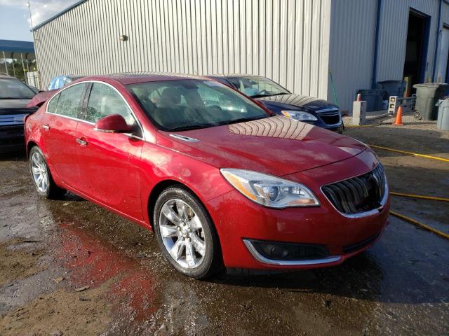 2G4GR5GX4E9236681 - 2014 BUICK REGAL PREM RED photo 1