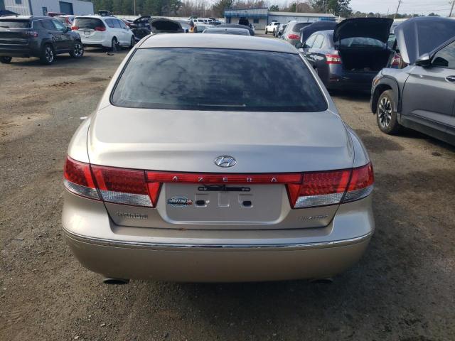 KMHFC46F96A114808 - 2006 HYUNDAI AZERA SE TAN photo 6