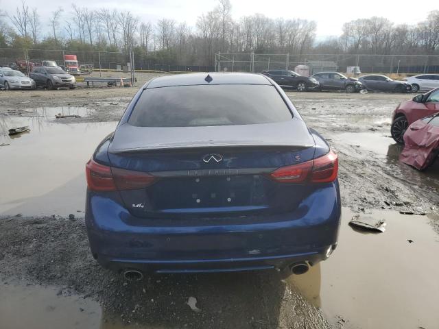 JN1FV7AR0LM660816 - 2020 INFINITI Q50 RED SP BLUE photo 6