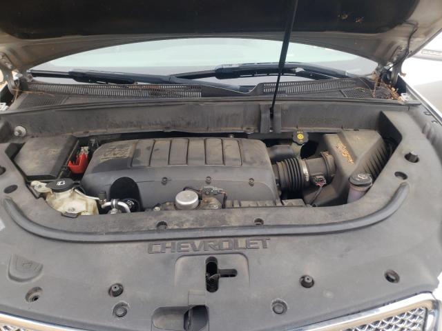 1GNKRGEDXBJ167411 - 2011 CHEVROLET TRAVERSE SILVER photo 7